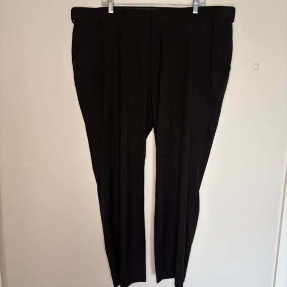 BERT PULITZER Men's Dress Pant Black 42X30 Slash Pocket Stretch - Picture 4 of 6